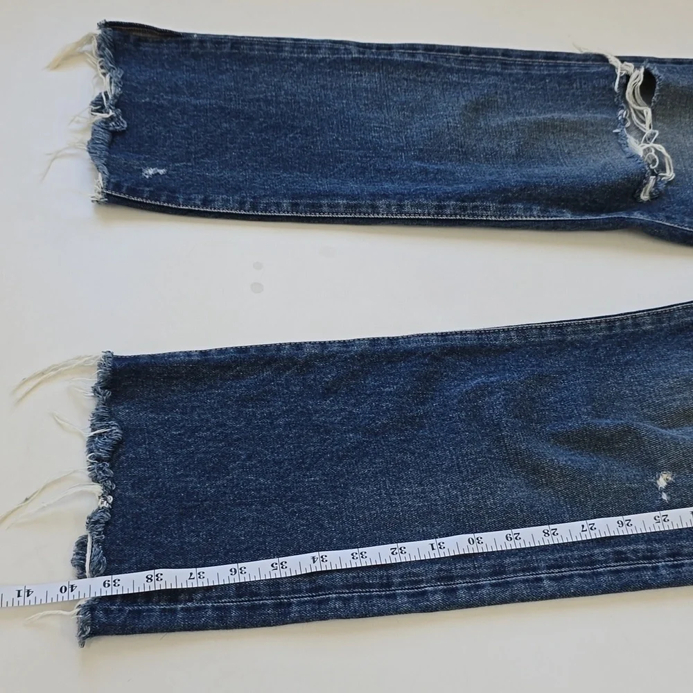 Moussy - Guilford Wide Straight in Dark Blue